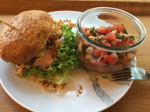 perfect dinner  at HappenPappen in Hamburg