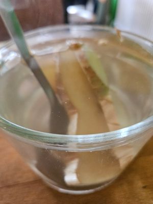 Frischer Ingwertee at HappenPappen in Hamburg