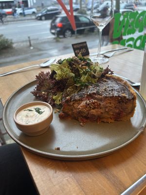 Beetroot quiche   at HappenPappen in Hamburg