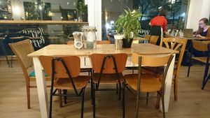 very trendy decor  at HappenPappen in Hamburg