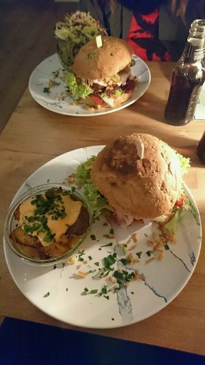 burgers at HappenPappen in Hamburg
