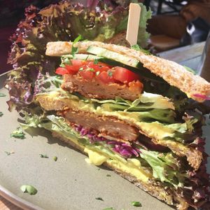 Club sandwich  at HappenPappen in Hamburg