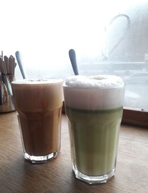 Chai Latte & Matcha Latte  at HappenPappen in Hamburg