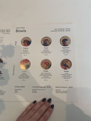 Menu  at Pressed Juicery in King Of Prussia