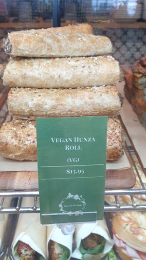 Vegan roll at NTL - Valley & Vine in Williamtown