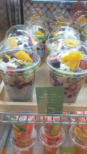 Vegan chia cup at NTL - Valley & Vine in Williamtown