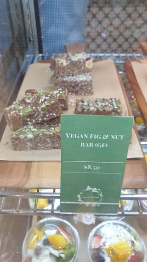 Vegan slices at NTL - Valley & Vine in Williamtown