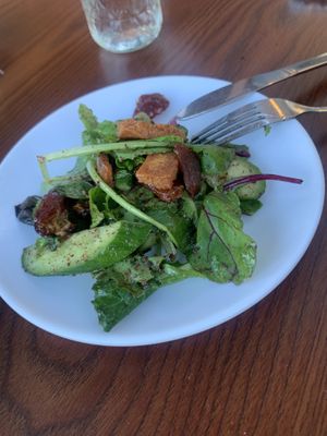 Fattoush salad  at Beit Rima in San Francisco