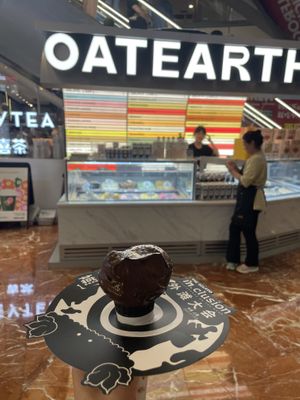 Best Chocolate Ice Cream ever 😊  at Oatearth in Shanghai