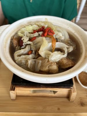 Monkey Head Mushroom Soup  at Softly - 輕輕的 - 蔬食簡餐咖啡廳 in Lukang