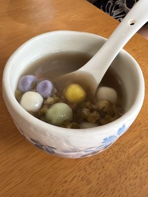 Dessert in the set menu!  at Softly - 輕輕的 - 蔬食簡餐咖啡廳 in Lukang