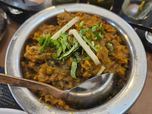 Veggie curry 7: Baigan Ka Bharta, NT$ 370 at Atithi Indian Restaurant & Bar - 來賓 印度餐廳和酒吧 in Taipei