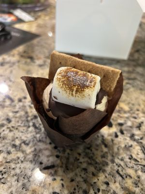 S’mores cupcake   at Sweet Haven Bakery in Citrus Heights