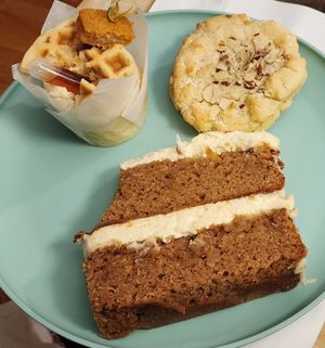 From the 2024 Sacramento Vegan Chef Challenge. at Sweet Haven Bakery in Citrus Heights