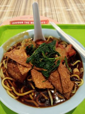 Lor mee $3.80 at Eight Immortals Vegetarian 八仙素食园 - Jurong E in West Singapore