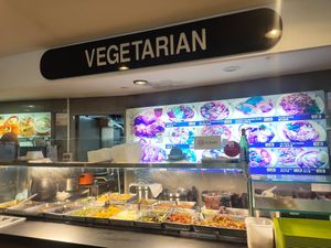 Stall front at Eight Immortals Vegetarian 八仙素食园 - Jurong E in West Singapore