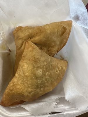 Veggie Samosa  at Everest Cuisine in Rapid City