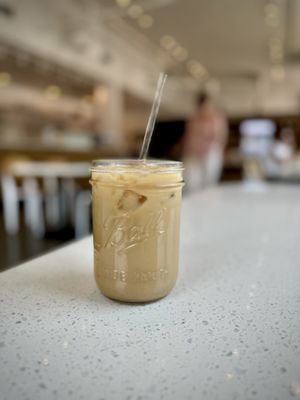 Brown Sugar Latte  at Lavender & Honey Espresso Bar in Redondo Beach