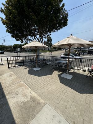 Outdoor Seating   at Lavender & Honey Espresso Bar in Redondo Beach
