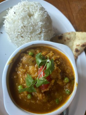 Baingan bharta  at Mela in Asheville