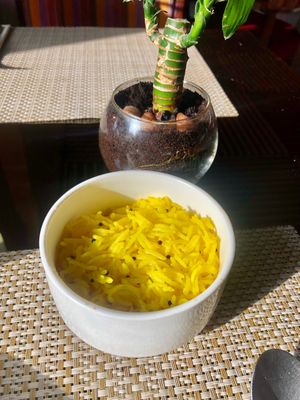 Lemon rice at Artisan Kitchen in Abu Dhabi