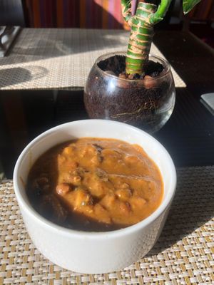 Chana masala at Artisan Kitchen in Abu Dhabi