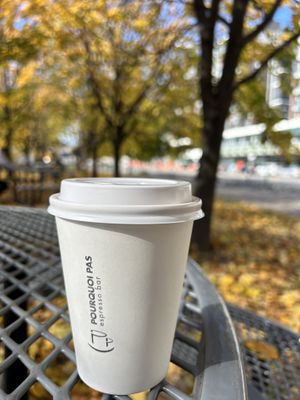   at Pourquoi Pas Espresso Bar in Montreal