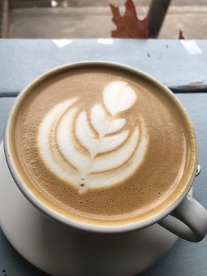 Latte! at Pourquoi Pas Espresso Bar in Montreal