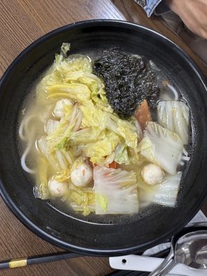 Vegan Fish Ball Soup  at Vegan Lovers in Macau