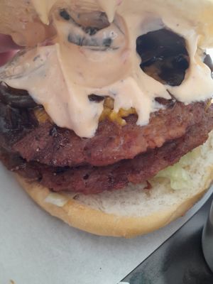 Vegan burgers at Prime Burger - Thanon Khao San in Bangkok