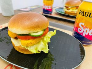 Nuggets Burger at Oses Cigköfte in Aalen