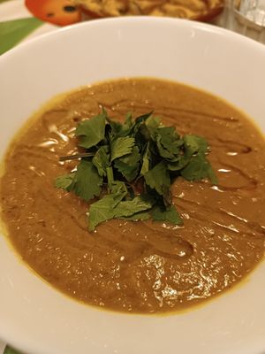 Tomato soup spice at La Mandragora in Valencia