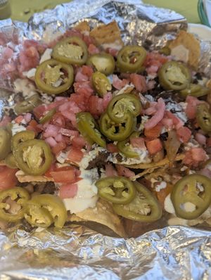 Nachos at Taqueria Vegana  in Toronto