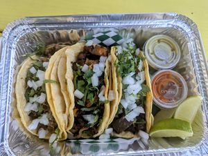 Tacos at Taqueria Vegana  in Toronto
