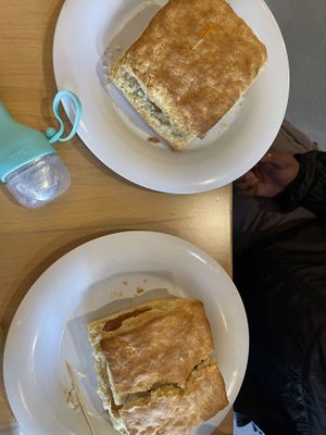 Sausage and bacon cheese biscuits   at The Wafflery in Charlotte