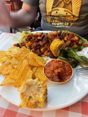 Chilli sin carne salad   at Van Beeren in Amsterdam