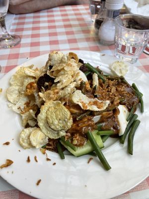 Ketjap tempeh  at Van Beeren in Amsterdam