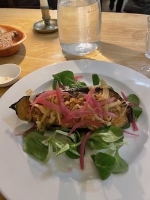 Miso aubergine  at Van Beeren in Amsterdam