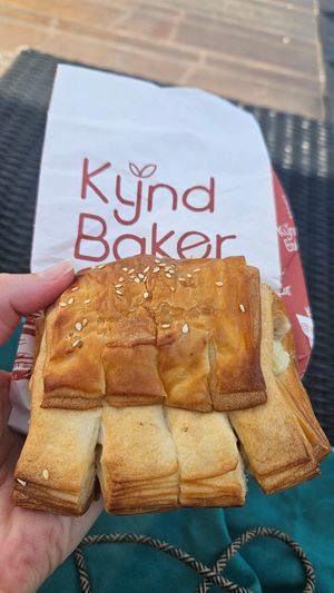 Ham and cheese at Kynd Baker in Surabaya