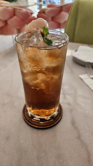 Litschi Ice Tea at Kynd Baker in Surabaya