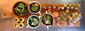 Chef's Platter "It all looks good"  at Nami Vegan Sushi - Pop Up in Haarlem