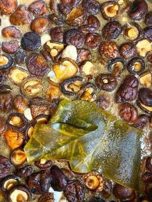 Dashi Base for the Ramen Broth at Nami Vegan Sushi - Pop Up in Haarlem