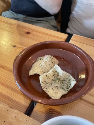 Freebie crackers   at Nami Vegan Sushi - Pop Up in Haarlem
