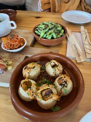 Smokey tofu surprise  at Nami Vegan Sushi - Pop Up in Haarlem