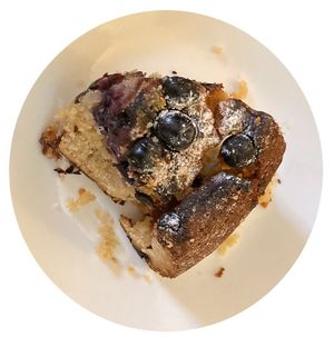 Vegan cake slice at Maman - Upper East Side in New York City