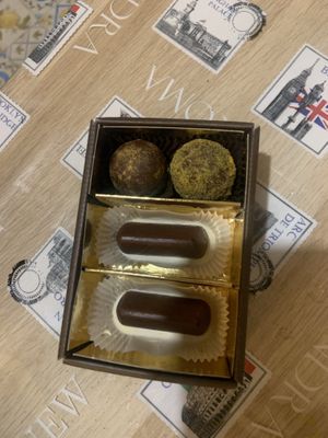   at Grezzo Raw Chocolate - Euclide in Rome