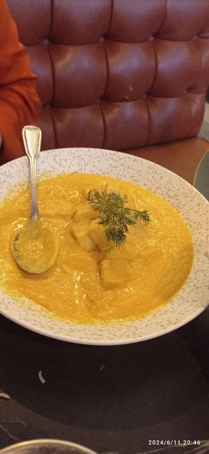 Tofu vegetarian korma at Exotic Kitchen in Kilmarnock