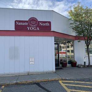 Facade September 2020 at Namaste North Yoga Studio Cafe in Anchorage