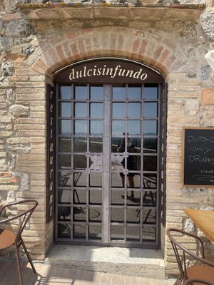 Ask the staff for options. They are incredibly helpful!   at Dulcisinfundo in San Gimignano