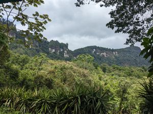 Views from the rooms at Reserva Los Nogales in Macizo De Penas Blancas